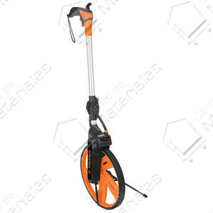 Truper Odometro 5 Digitos Rueda 12" (32 Cm) Mango Extensible