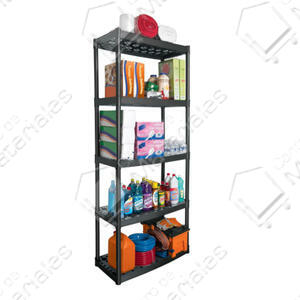 Truper Repisa Plastica 5 Estantes