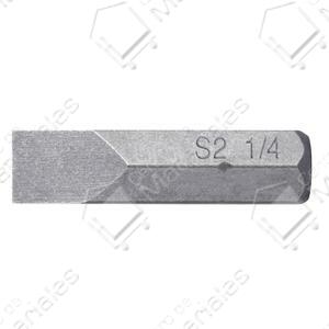 Truper Set   5 Puntas Planas 25mm