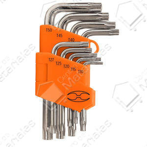 Truper Set   9 Piezas Llaves Torx En L