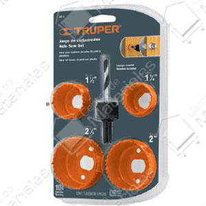 Truper Set Sierra Copa 5 Piezas Blister (18081)