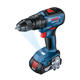 Bosch Atornillador Taladro Percutor 18v 13mm Gsb18v-50 - 2 Baterias - Maletin Sin Carbones - Vista 3