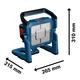 Bosch Linterna 18v Led Gli 18v-5000(sin Bateria - Sin Cargador) - Vista 4