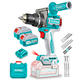 Total Atornillador Taladro Percutor 13 Mm - 20v (2 Baterias - Cargador - Maletin) - Vista 1