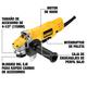 Dewalt Amoladora 115mm 900 W 12000rpm Gatillo Paleta (dwe4120) - Vista 3