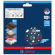 Bosch Set  9 Disco Lija O780 Expert 6" 150mm - Vista 1