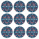 Bosch Set  9 Disco Lija O780 Expert 6" 150mm - Vista 2