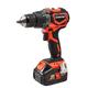 Dowen Pagio Atornillador Taladro Percutor 13mm 18v Sin Carbones (1 Bateria - Cargador - Maletin) - Vista 1