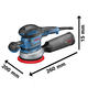 Bosch Lijadora Roto-orbital 5" 400w Gex 40-150 - Vista 3