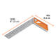 Truper Escuadra Profesional Acero.inox 20cm 8" - Vista 4