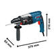 Bosch Martillo Rotativo Plus Gbh 2-28d 850w 3,2j Aleman - Vista 3