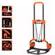 Black + Decker  Carro Plegable  Acero 65 Kg 39x6x73 - Vista 2