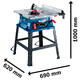 Bosch Sierra De Banco Gts 254 1800w 10" - 254 Mm - Vista 4