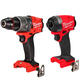 Milwaukee Combo 18v Atornillador Impacto + Taladro Percutor Fuel (2 Baterias 2ah - Cargador - Maletin) - Vista 2