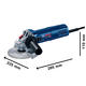 Bosch Amoladora 125 Mm 5" Gws9-125 900w - Vista 3