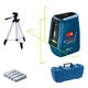 Bosch Nivel Laser De Linea Gll 3xg 20 Mts G Lineas Verdes + Tripode + Maletin - Vista 1