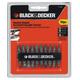 Black & Decker Set  10 Puntas P/ Atornillador (71-081-la)