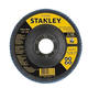 Stanley Disco Flap Zirconio 4-1/2" Grano 120