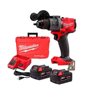 Milwaukee Atornillador Taladro Percutor 13mm 18v (2 Baterias 5.0ah -  Cargador) - Centro de Materiales