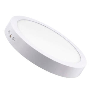 Panel Led Redondo Aplicar 18w Luz Calida Sica