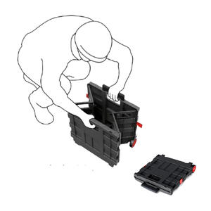Kst Carro Cajon Plegable 396 X 370 X 960mm Kct4040