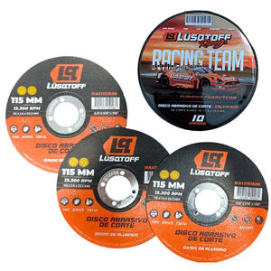 Lusqtoff Disco Corte 114 X 1,6 X 22,2 Set X 10 Unidades Lata Racing