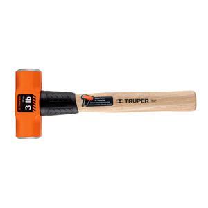 Truper Maza 1.3 Kg 3 Lbs Mango Madera Y Reductor De Vibracion