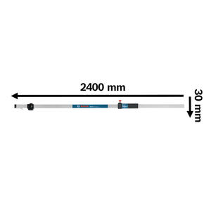 Bosch Regla Varilla De Nivel Gr240 Altura Maxima De 2,4 Mts