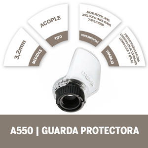 Dremel  550 Guarda Protectora + 5 Piezas Para 3000 Y 4000