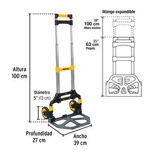 Pretul Carro De Aluminio Plegable 100 Kg