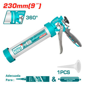 Total Pistola Aplicadora Silicona Reforzada Profesional