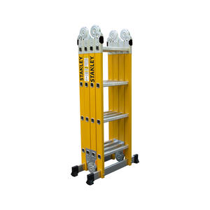 Stanley Escalera Articulada Dielectrica Aluminio 4x4