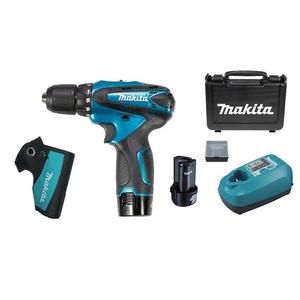 Makita Atornillador Taladro 100 Años 10mm 2vel. S/ Per 10.8v 2 Bat. Torque