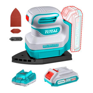 Total Lijadora Delta 20v Industrial (1 Baterias Y Cargador)