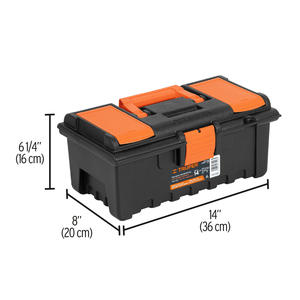 Truper Caja Herramientas 14" (36 Cm X 20 Cm X 16 Cm )