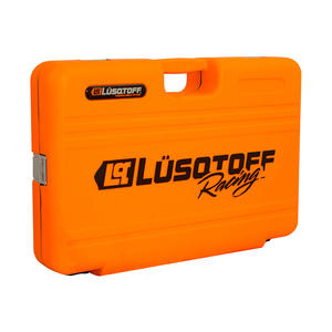 Lusqtoff Set 150 Piezas Caja Plastica Racing 1/4 - 3/8 - 1/2