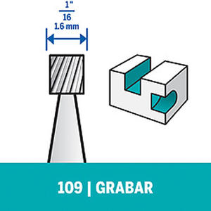 Dremel  109 Fresa Grabar 1/16 - 1.6 Mm