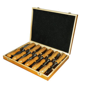 Lusqtoff Set  12 Gubias Para Madera De Acero 215 Mm