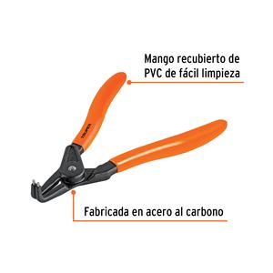 Truper Pinza Seeger Seguer Punta A 90° 6-3/4" Para Abrir Anillos