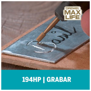 Dremel Max Life 194ha Fresa Recta  1/8 X  2 Unidades