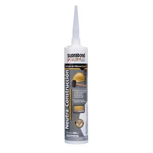 Suprabond Sellador Silicona Neutra Construccion Transparente 280ml - Cartucho