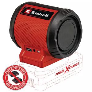 Einhell Parlante Inalambrico 18v Tc-sr 18 Li Bt - Solo (sin Bateria - Sin Cargador)