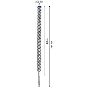 Bosch Mecha Widia Sds Plus Plus-7x 25x400x450mm