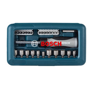 Bosch Set  46 Piezas Mango Puntas Y Tubos
