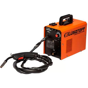 Lusqtoff Soldadora Inverter Flux 18a Dual + Mascara + 2 Escuadras 3" + Alambre