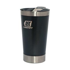 Lusqtoff Vaso Termico Con Tapa Negro 530 Ml