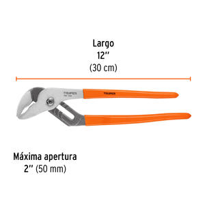 Truper Pinza Pico De Loro 12" Acero Carbono