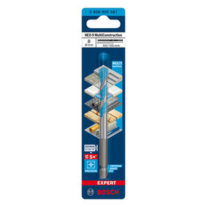 Bosch Mecha Multiconstruccion  08x100mm Encastre Hexagonal 1/4