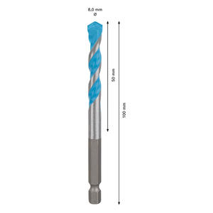 Bosch Mecha Multiconstruccion  08x100mm Encastre Hexagonal 1/4