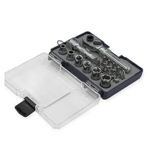 Bremen Set  18 Pieza Bocallaves Y Puntas Encastre 1/4"